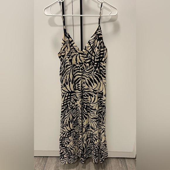 Tank Midi Zebra Dress - Picture 1 of 3